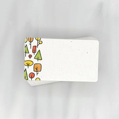 Geometric Fall Trees - Mini Note Cards (Pack of 56)