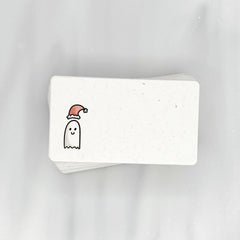 Spooky Cute Christmas Ghost - Mini Note Cards (Pack of 56)