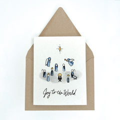 Nativity - Christmas Greeting Card