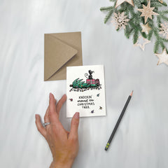 Knockin' Around the Christmas Tree - Holiday Card