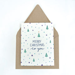Merry Christmas to You - Christmas Card