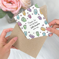 Little Monsters- Mother's / Father's Day Card