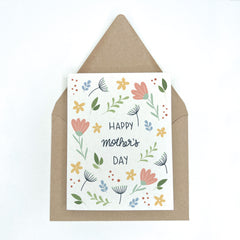 Floral Wishes - Mother's Day Card