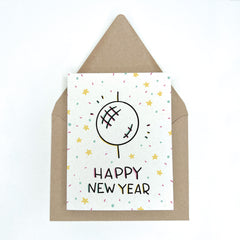 Ball Drop - Happy New Year Card