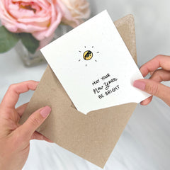 Sunny & Bright - Happy New Year Card