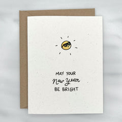Sunny & Bright - Happy New Year Card