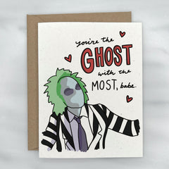 Love from Beetlejuice - Love Card