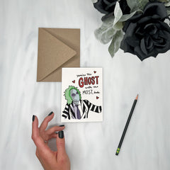 Love from Beetlejuice - Love Card