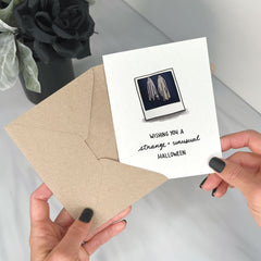 Beetlejuice Strange & Unusual - Halloween Card