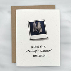 Beetlejuice Strange & Unusual - Halloween Card