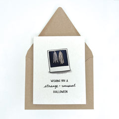 Beetlejuice Strange & Unusual - Halloween Card