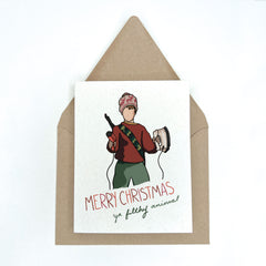 Merry Christmas ya Filthy Animal - Home Alone Christmas Card