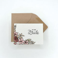 Bride in Bloom - Bridal Enclosure Card
