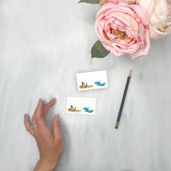 Coastal Anchor Ashore - Mini Note Cards (Pack of 56)