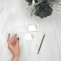 Dark & Spooky Cute Ghosts - Mini Note Cards (Pack of 56)