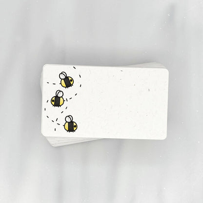 Three Buzzy Bees - Mini Note Cards (Pack of 56)