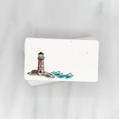 Coastal Lighthouse - Mini Note Cards (Pack of 56)