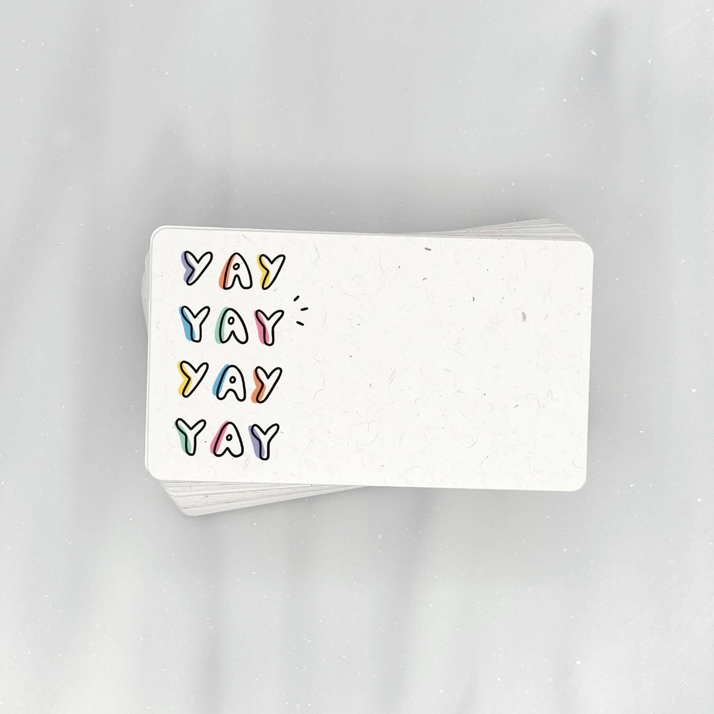 Colorful Yay - Celebration Mini Note Cards (Pack of 56)