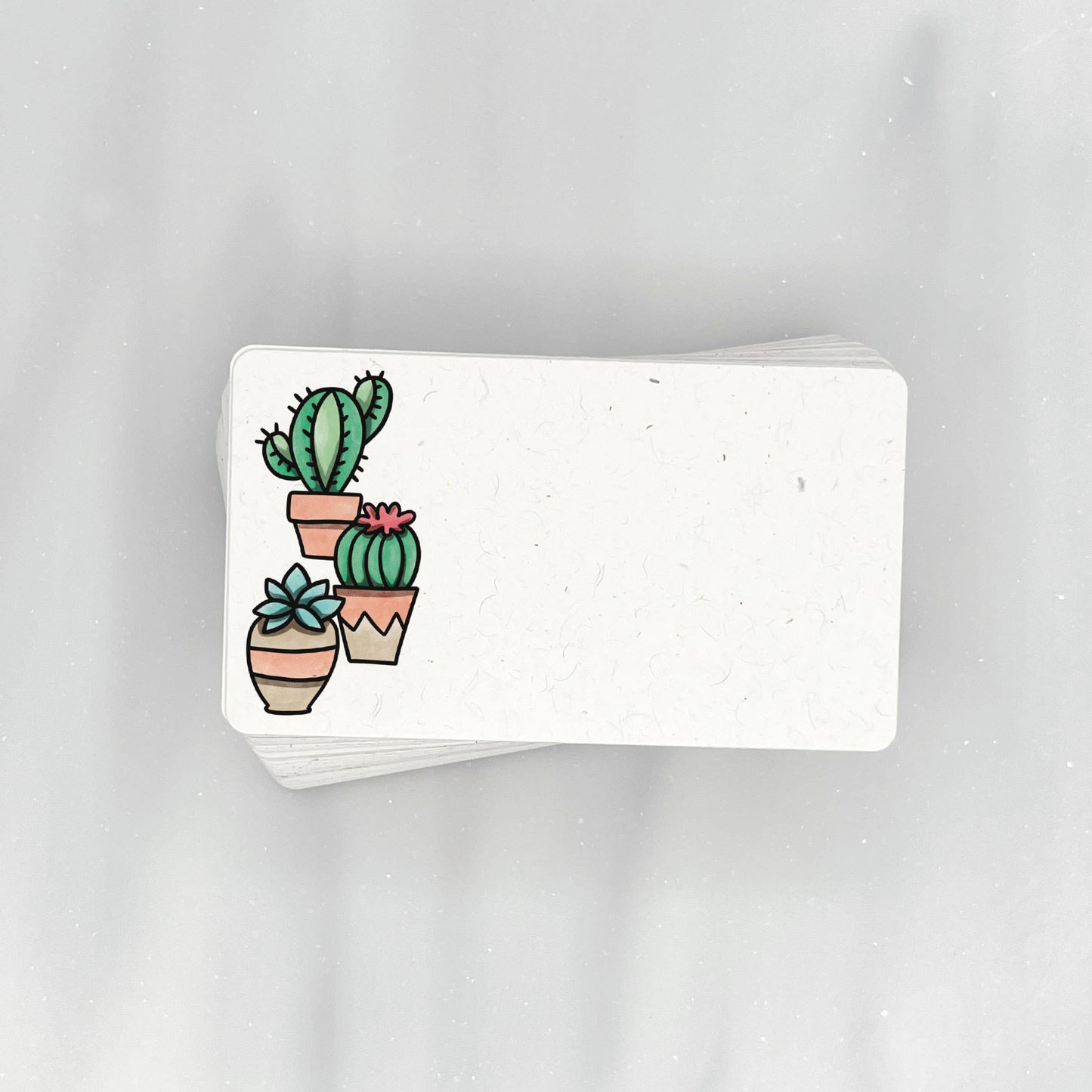 3 Little Cacti - Mini Note Cards (Pack of 56)