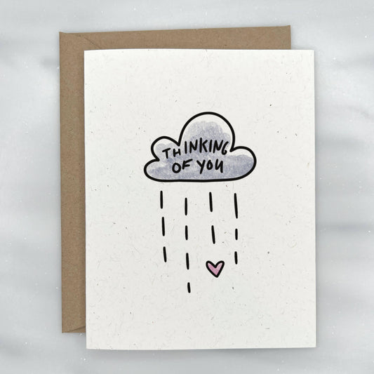 Lovely Rain Cloud - Thinking of You Card