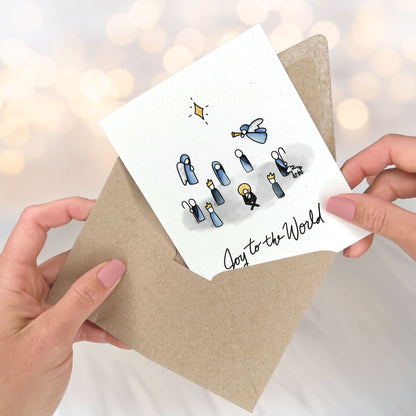 Nativity - Christmas Greeting Card