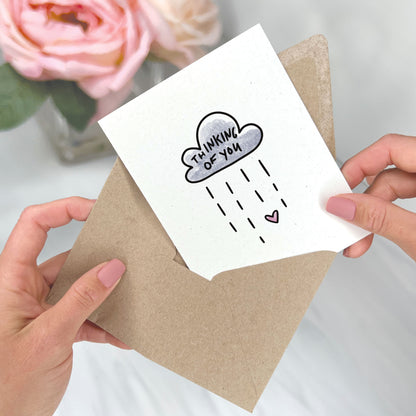 Lovely Rain Cloud - Thinking of You Card