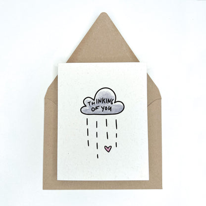 Lovely Rain Cloud - Thinking of You Card