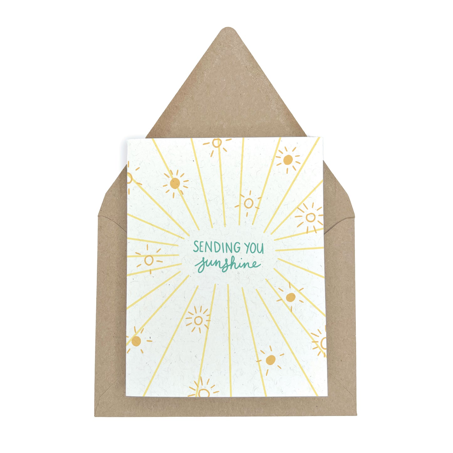 Sending you Sunshine - Encouragement / Thinking of You Card