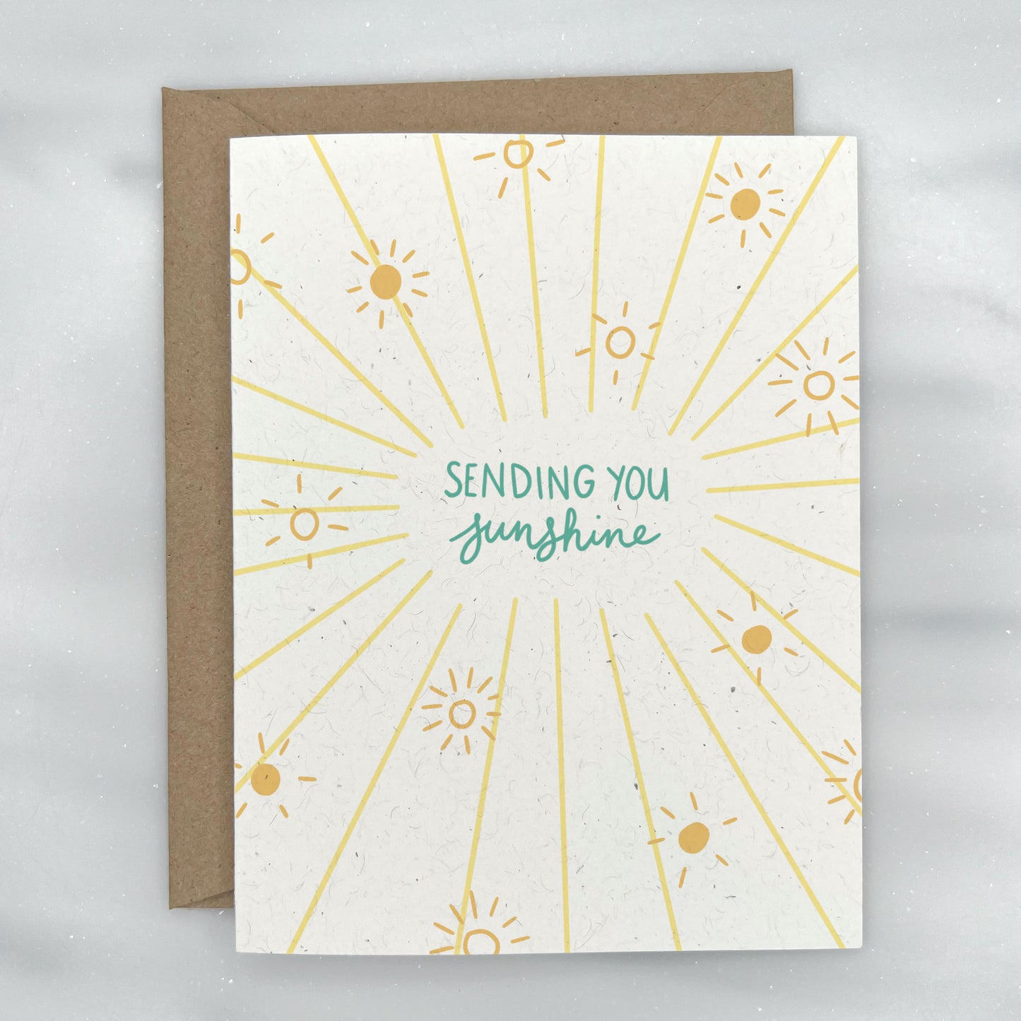 Sending you Sunshine - Encouragement / Thinking of You Card