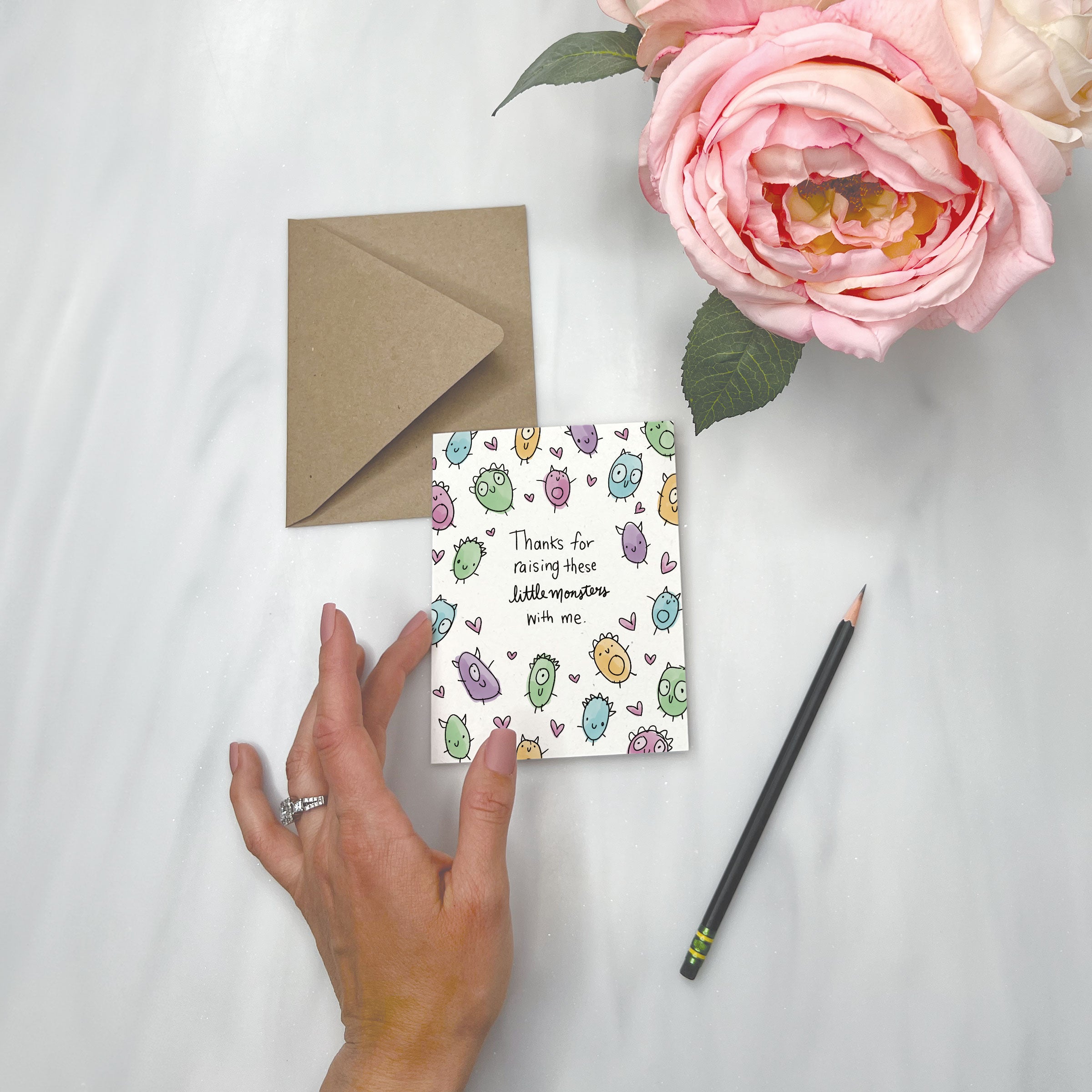 Little Monsters- Mother's / Father's Day Card