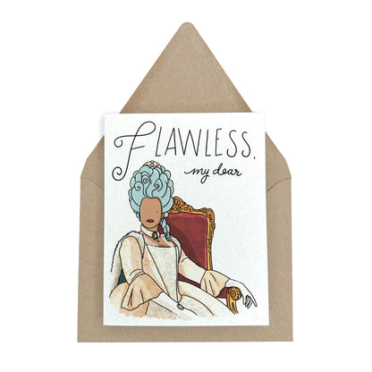 Flawless, my Dear Bridgerton Greeting Card