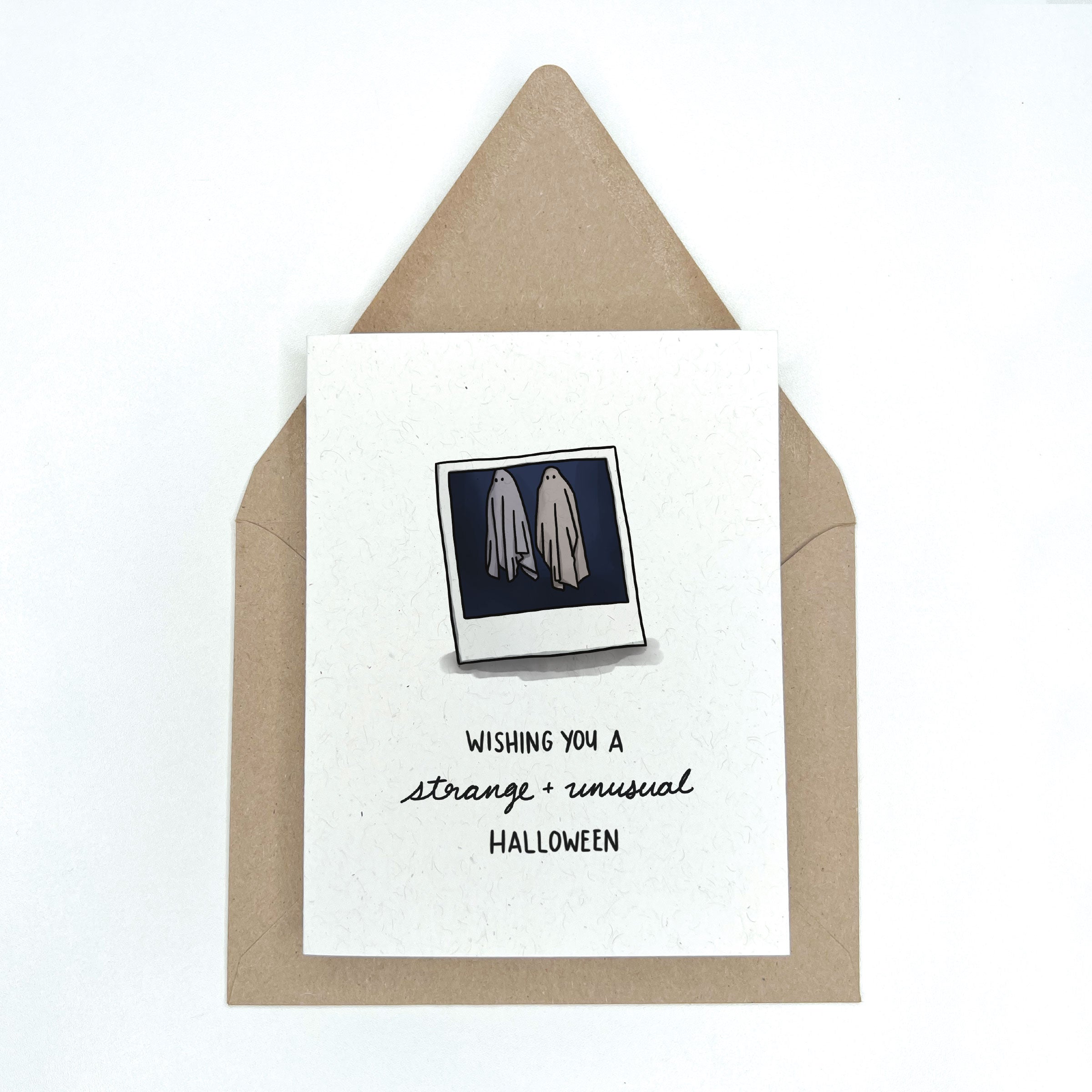 Beetlejuice Strange & Unusual - Halloween Card