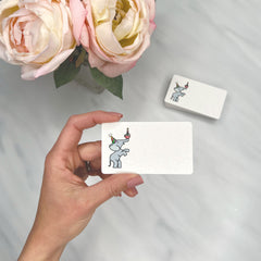 Party Animals (Elephant) - Mini Note Cards (Pack of 56)