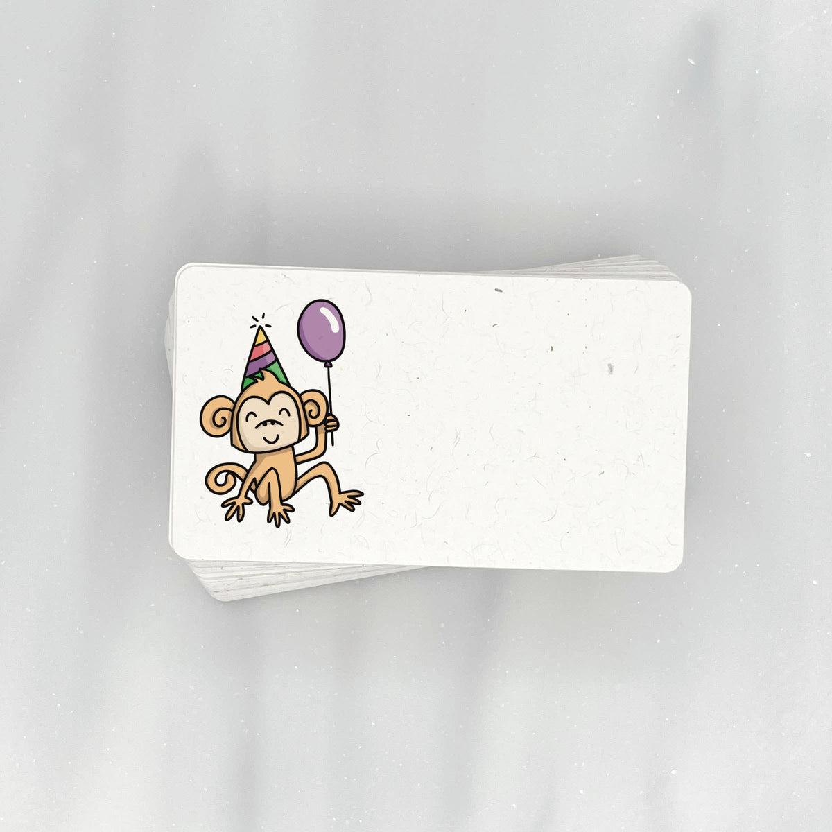 Party Animals (Monkey) - Mini Note Cards (Pack of 56)