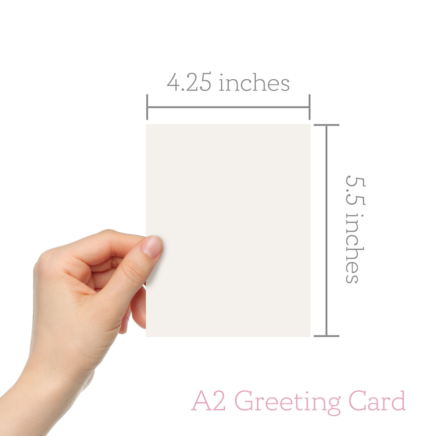 Minimalistic Bride - Wedding Greeting Card